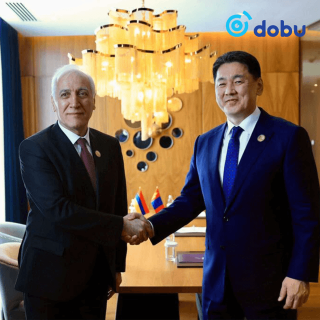 Ерөнхийлөгч У.Хүрэлсүх Армени Улсын Ерөнхийлөгч Ваган Хачатурянтай уулзлаа