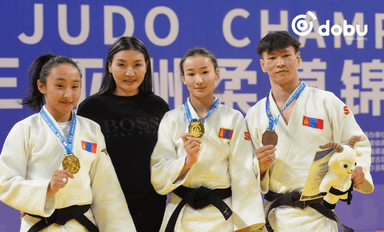 Жүдо бөхийн Азийн АШТ-ээс Монголын баг хоёр алт, нэг хүрэл медаль хүртлээ