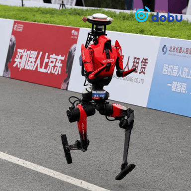 Робот хагас марафонд хүнээс хурдан гүйж рекорд эвлдээ