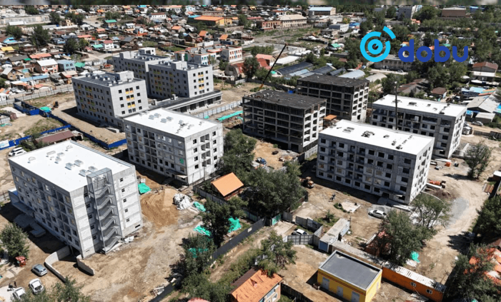 Шархад дэд төвийн 110 айлын орон сууцны барилга угсралтын ажил дууслаа