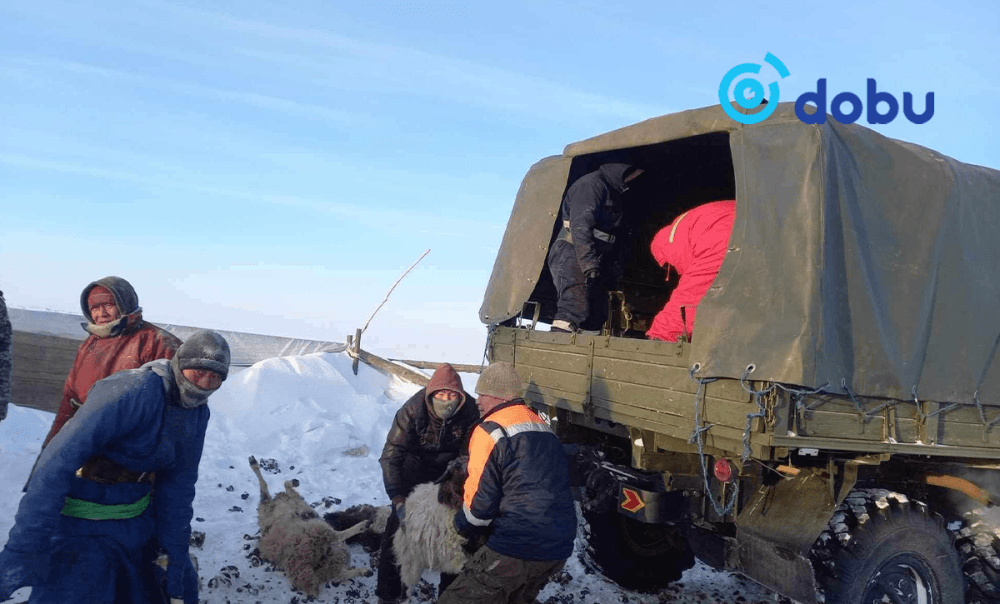 Зэвсэгт хүчний алба хаагчид өвөлжилт хүдэрсэн гурван аймагт ажиллаж байна