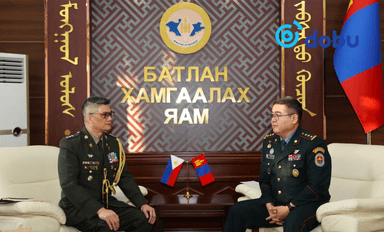 Бүгд Найрамдах Филиппин Улсын Батлан хамгаалахын атташе хурандаа Майкл Рамил М.Кабусасыг хүлээн авч уулзлаа