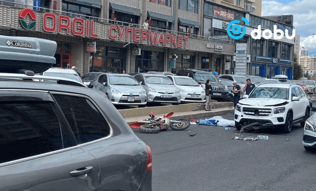 Мотоциклийн жолооч 41 настай эрэгтэй нас баржээ