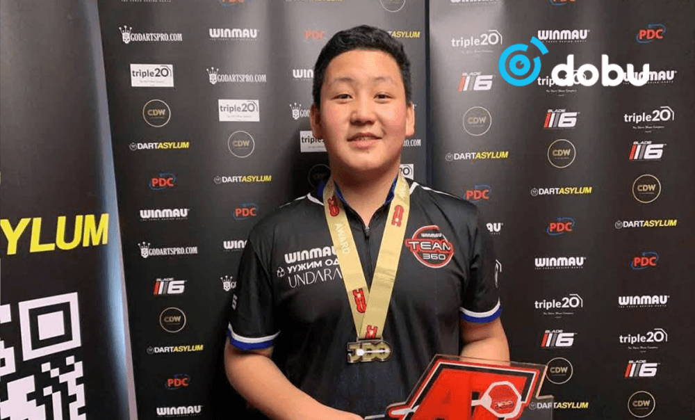 14 настай Х.Тэргэл дартсаар ДЭЛХИЙН ЧАНСААГ ТЭРГҮҮЛЖ байна