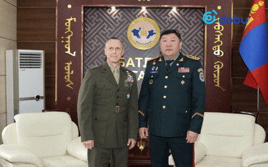 Төрийн нарийн бичгийн дарга Д.Ганхуяг АНУ-ын Номхон далайн цэргийн командлалын орлогч даргыг хүлээн авч уулзлаа