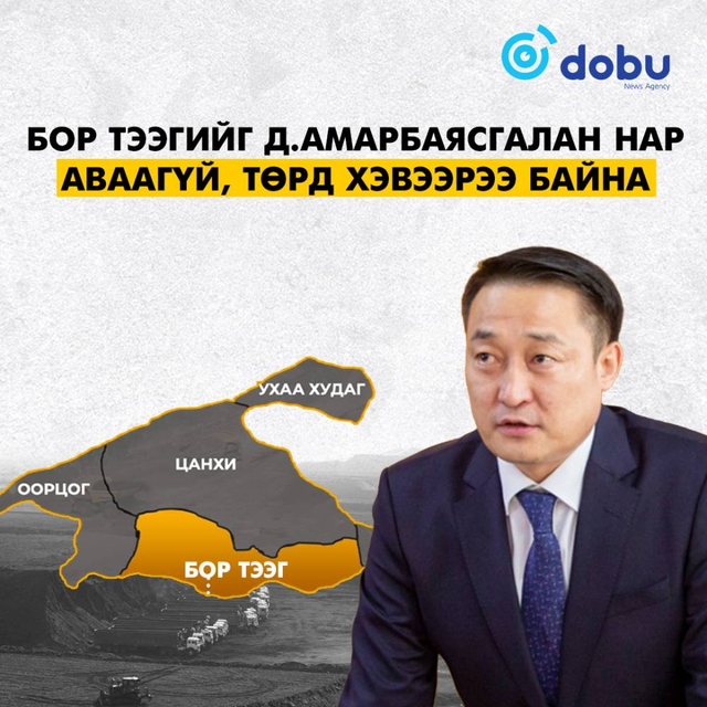 Бор тээгийг Д.Амарбаясгалан нар аваагүй, Төрд хэвээрээ байна