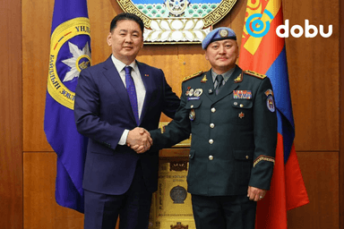 НҮБ-ын Цэргийн хүчний командлагчаар ажилласан анхны монгол генералыг хүлээн авч уулзлаа