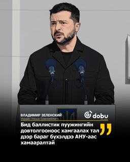 Оросын шинэ баллистик пуужингийн цохилтод өртсөн Украйн улс АНУ руу 'SOS' дохио илгээв