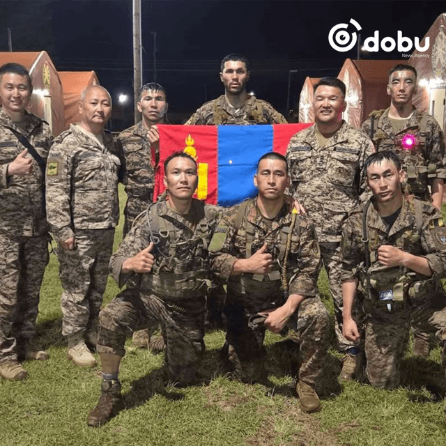 Монголын Зэвсэгт хүчний баг АНУ-д болсон олон улсын тэмцээнд дэд байр эзэллээ