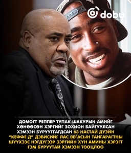 Тупак Шакурын амь насыг хөнөөсөн хэрэгт Дуэйн “Keffe D” Дэвисийг гэм буруутайд тооцов