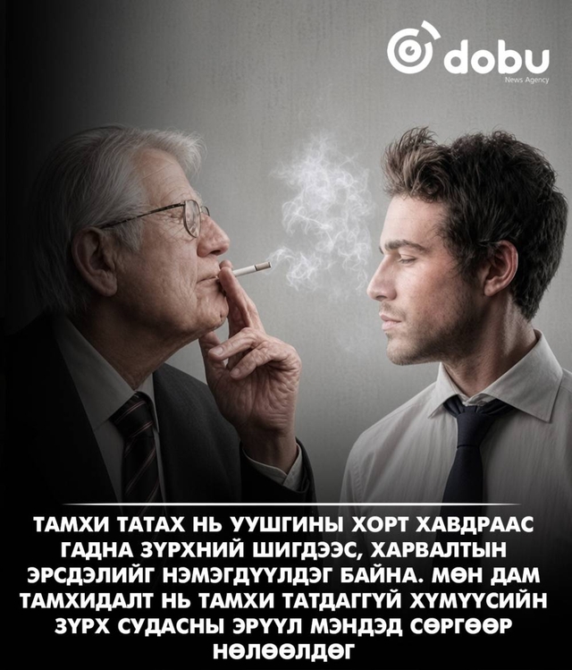 Тамхи зөвхөн уушгийг бус зүрх, судсыг ч ноцтой гэмтээдэг