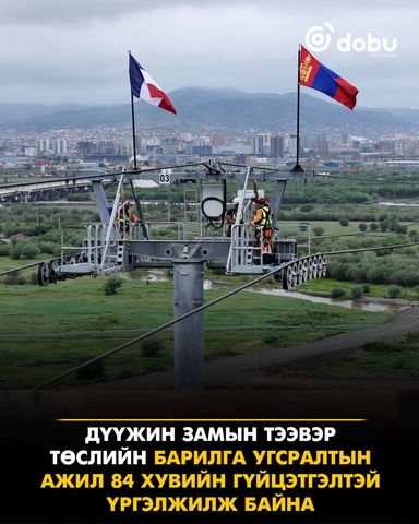 Дүүжин замын тээвэр төслийн барилга угсралтын ажил 84 хувийн гүйцэтгэлтэй үргэлжилж байна