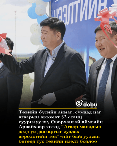 АГААР МАНДЛЫН ДЭЭД ҮЕ ДАВХАРГЫГ СУДЛАХ АЭРОЛОГИЙН ТӨВИЙН НЭЭЛТ БОЛЛОО