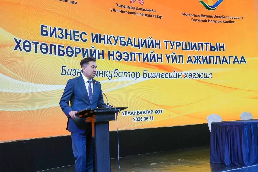 Бизнес инкубацийн туршилтын хөтөлбөрийг эхлүүллээ