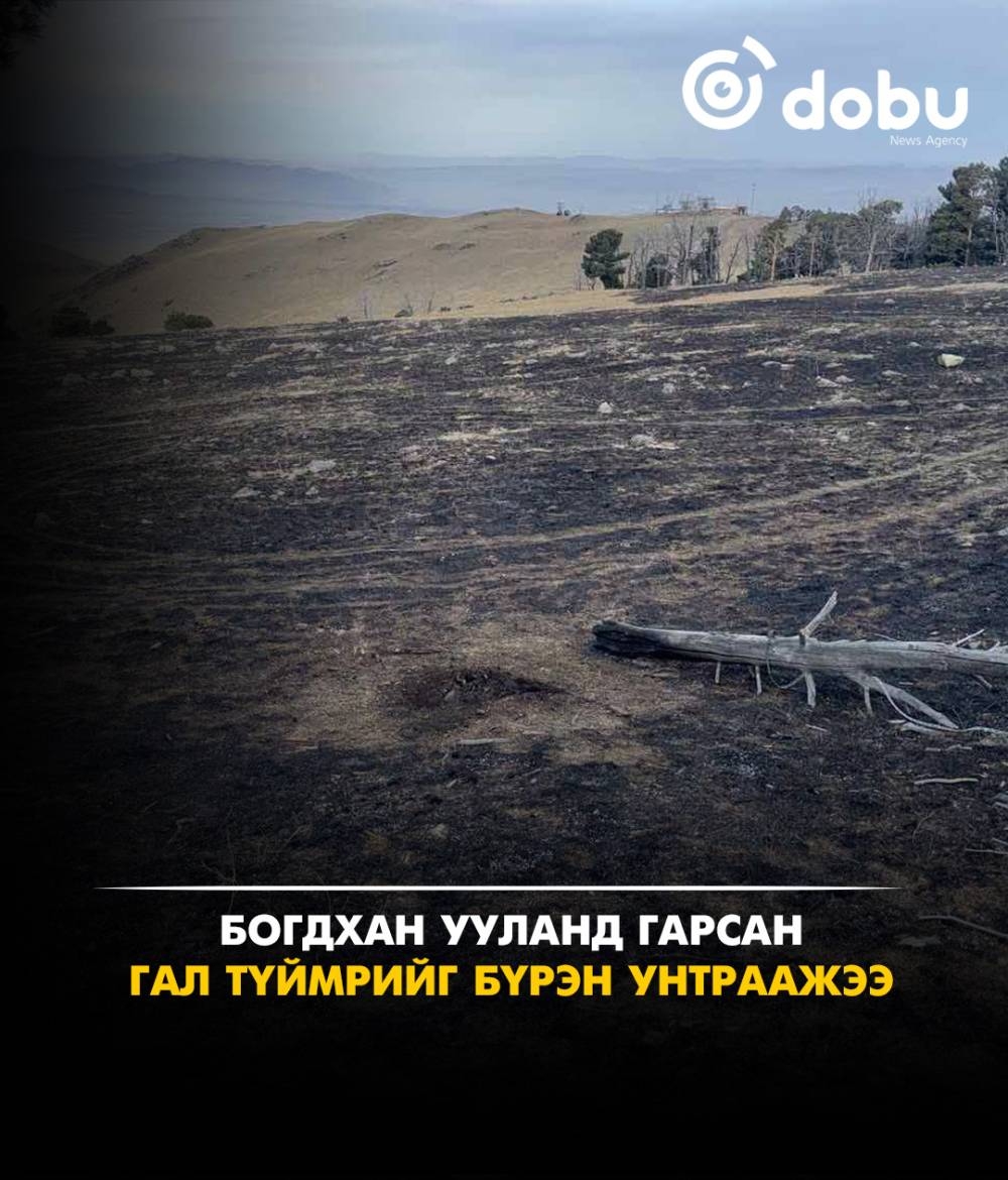 Богдхан ууланд гарсан гал түймрийг бүрэн унтраажээ