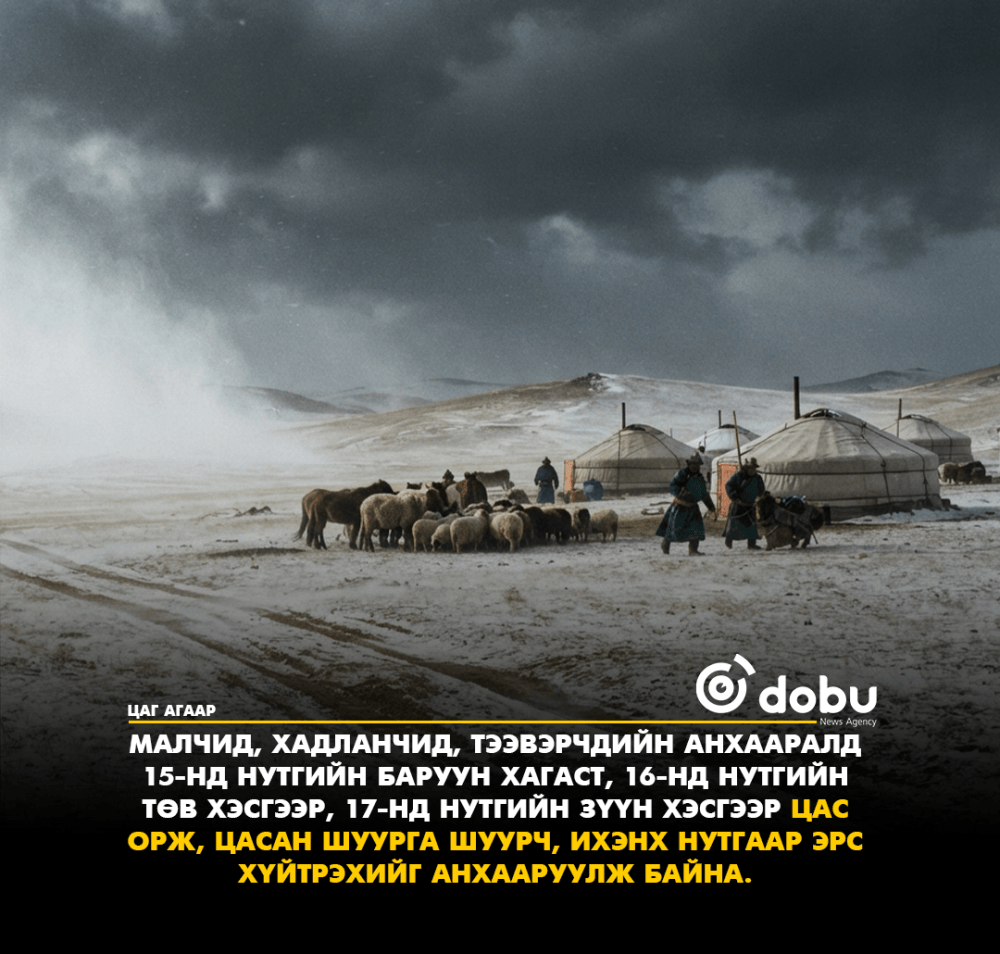 Улаанбаатарт багавтар үүлтэй, өдөртөө 8 хэм дулаан