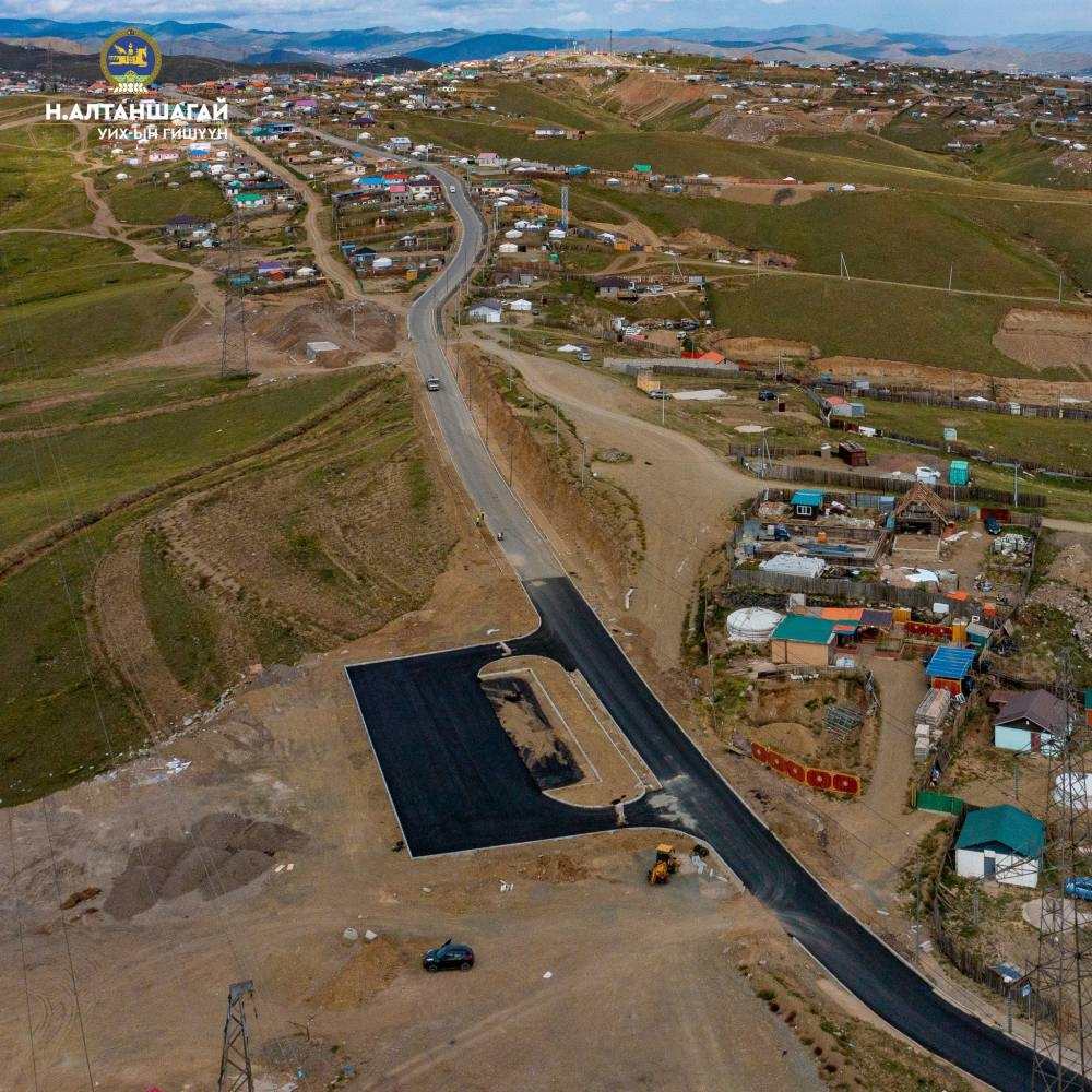 Нийслэлийн хамгийн өндөр цэгт баригдаж буй авто зам өнөөдрийн байдлаар 80 гаруй хувьтай үргэлжилж байна